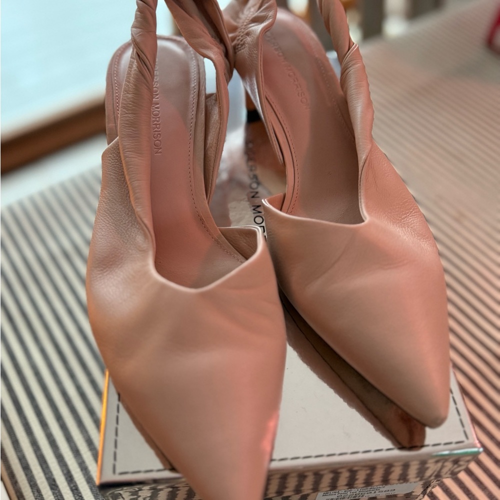Sigerson Morrison Women's Pink Leather Heels